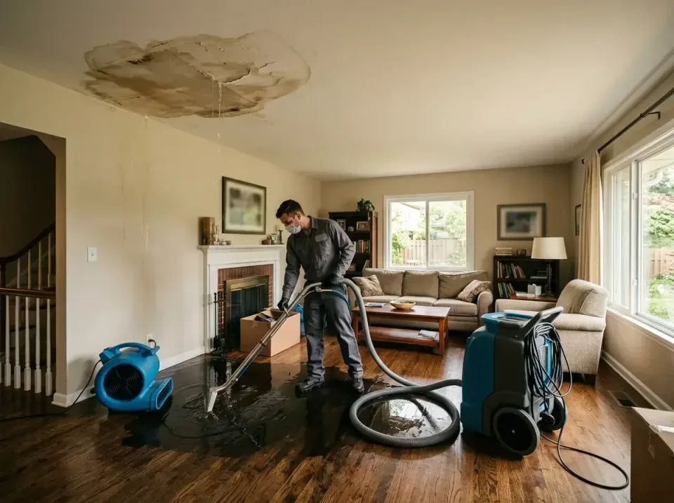 attic-pipe-burst-ceiling-drip-008 — frequently asked questions, Water Damage Restoration & Carpet Care in Cushing, OK